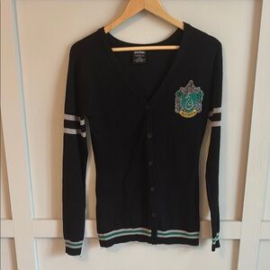 Hot Topic Black Slytherin Women's Sweater